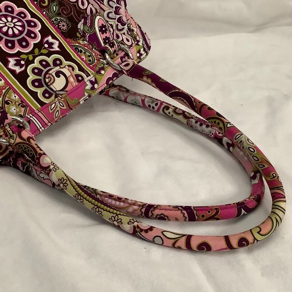 Vera Bradley Frame Bag in Very Berry Paisley - Picture 6 of 7